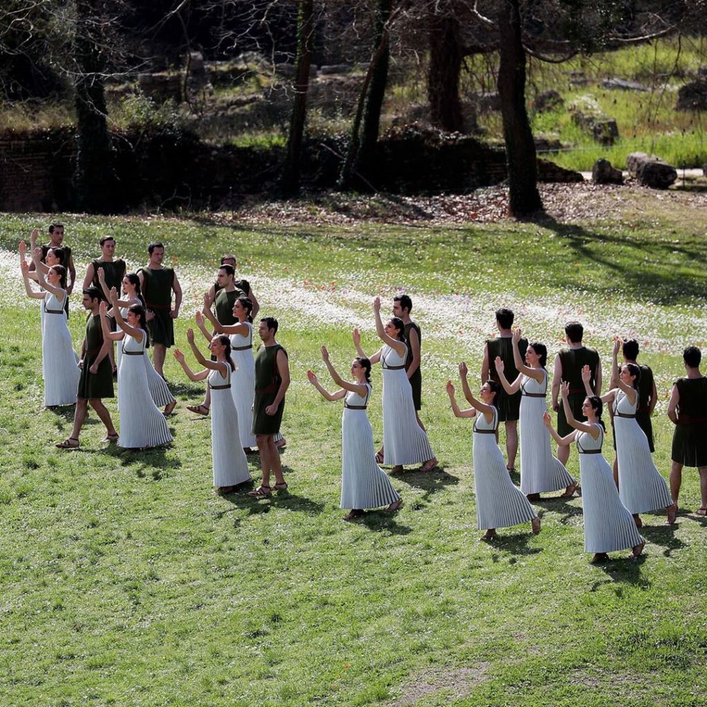 On 12 March 18:30 JPT, the Olympic Flame Lighting Ceremony will be held.  Here's...