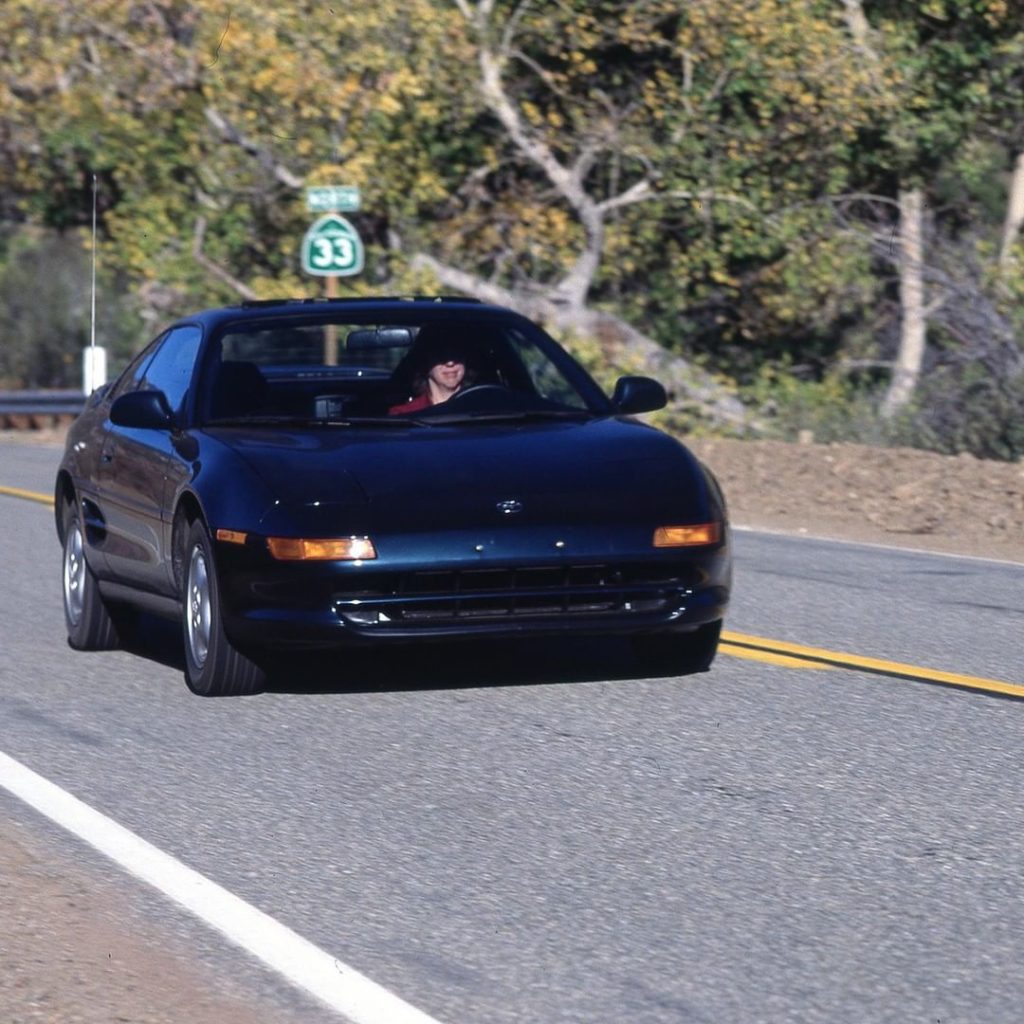 A ride so nice, you just can't help but smile! #TBT 1991 #MR2 #LetsGoPlaces...