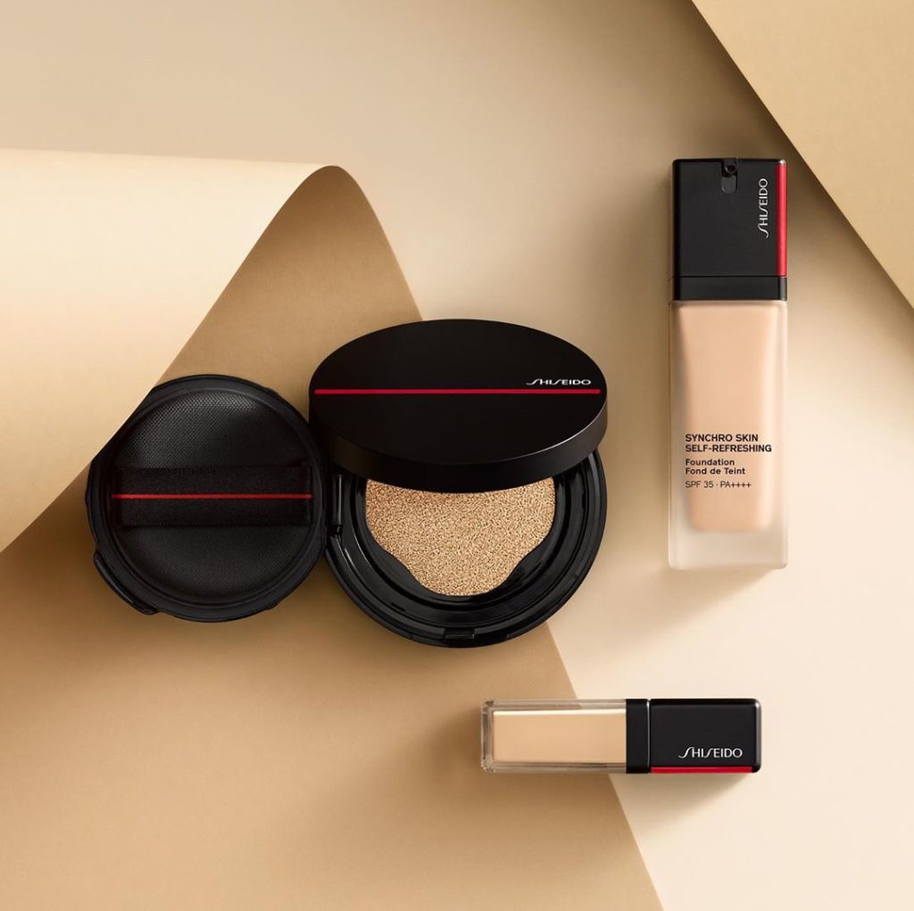 SHISEIDO: Find your version of flawless. Build coverage using Synchro Skin Self-Refreshing… Find your version of flawless. Build coverage using Synchro Skin Self-Refreshing...
