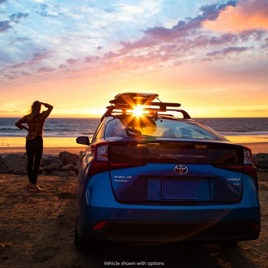 As far as the eye can see.  #Prius...