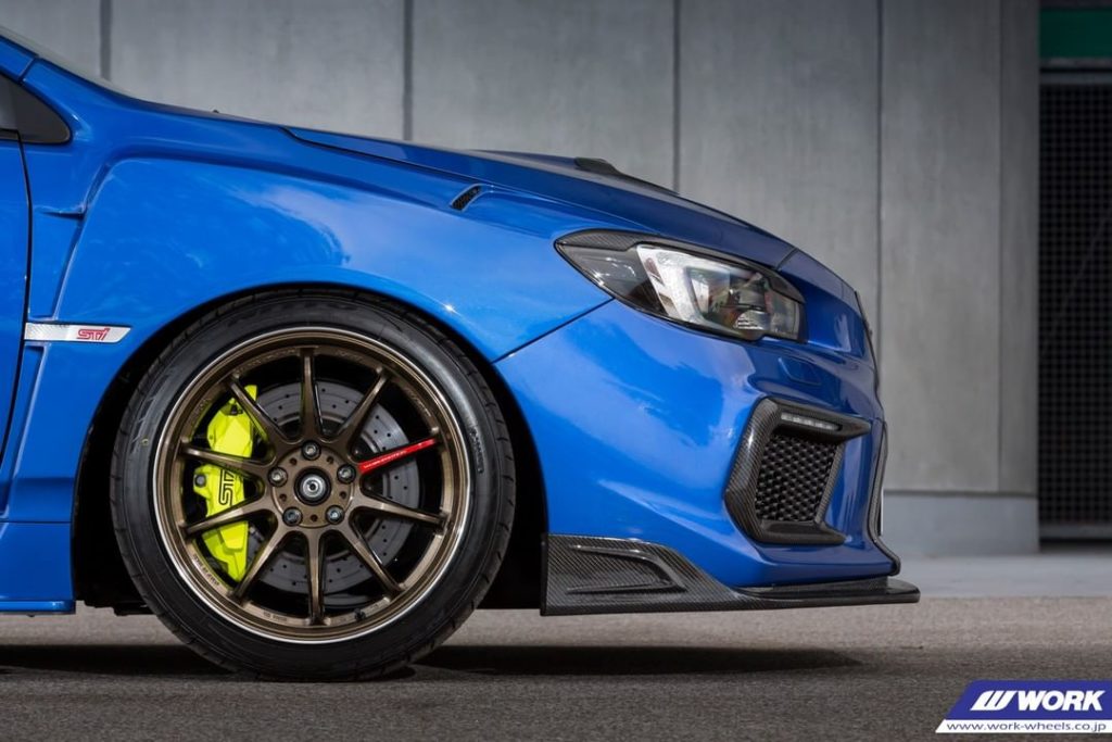 @rowen_jp Subaru STI on NEW WORK Emotion ZR10 #artofwheel #zr10...