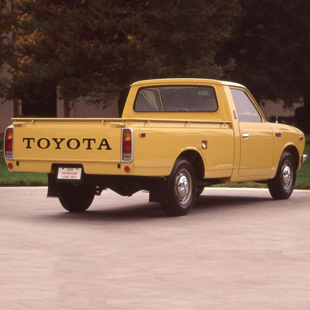 Got a 1974 #HiLux full of sunshine! #TBT...