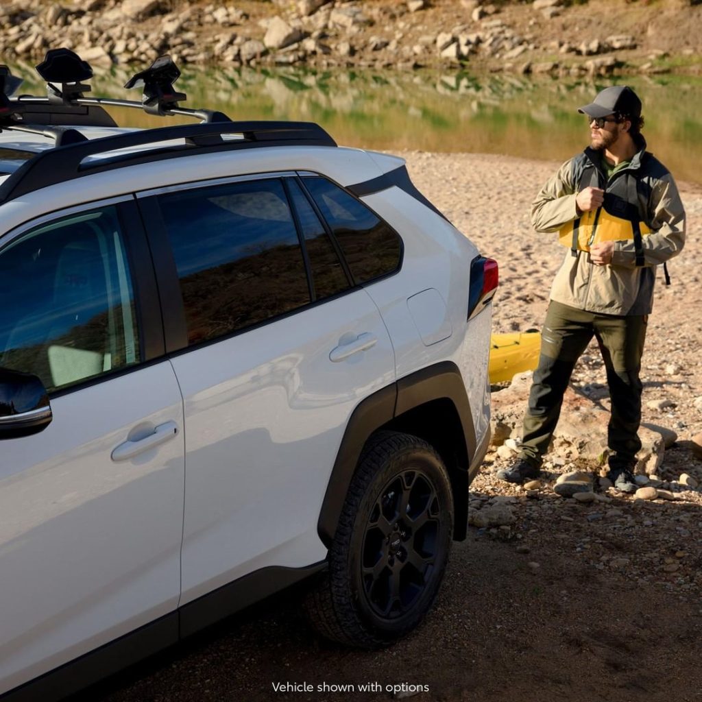 Bold exterior styling with the capabilities to match! #RAV4 #TRD...