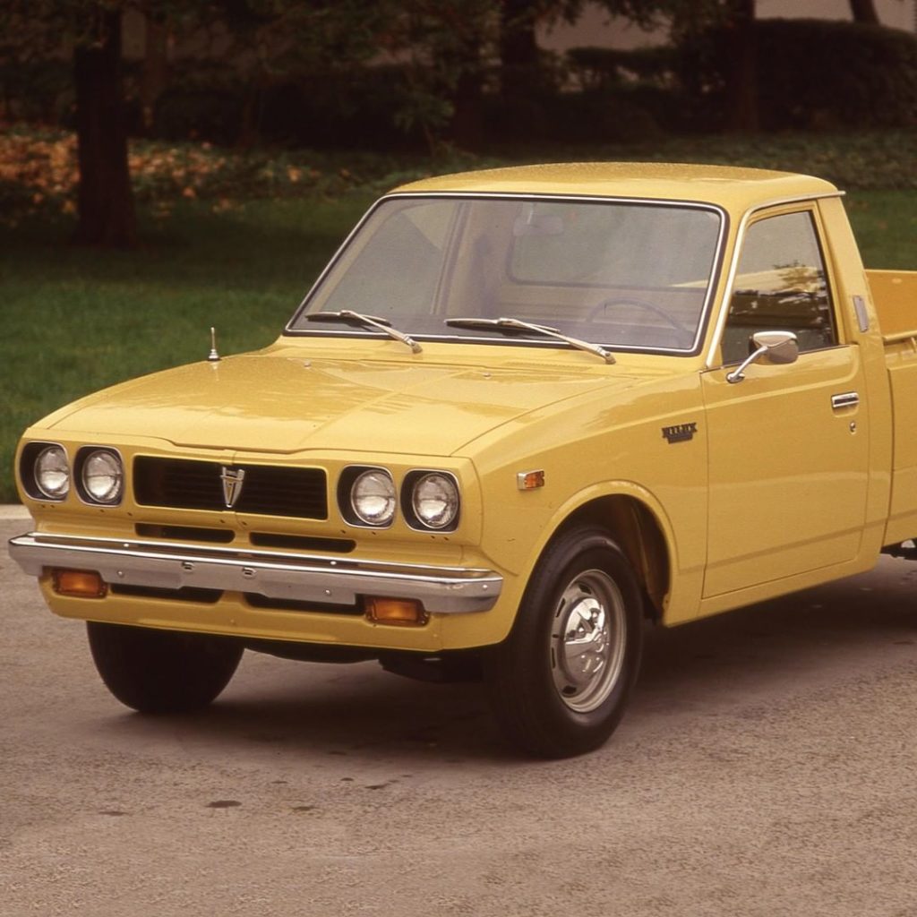 When capable met comfortable. #TBT 1974 #HiLux...
