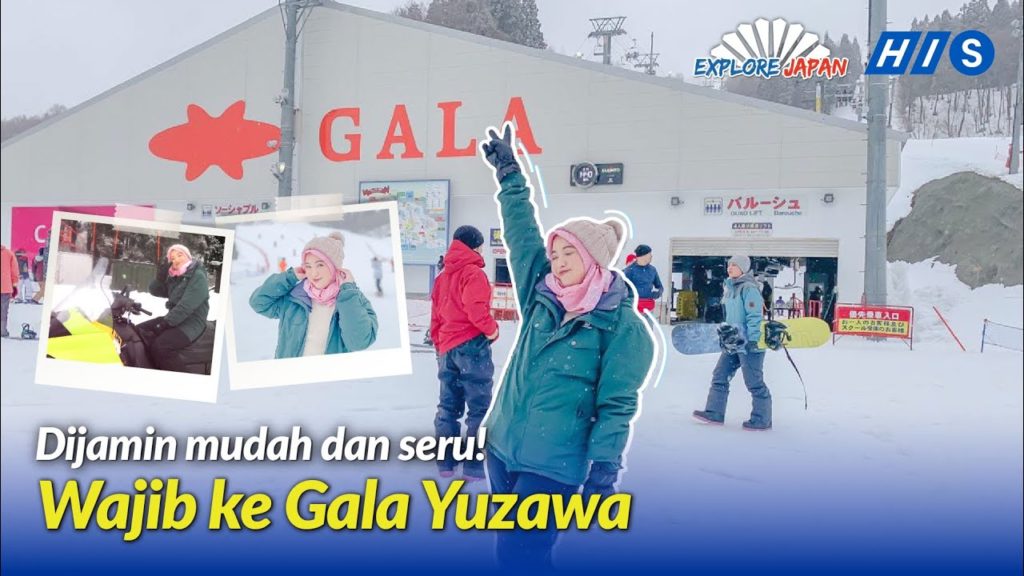 AKTIVITAS MAIN SALJU TERSERU DI GALA YUZAWA, JEPANG!