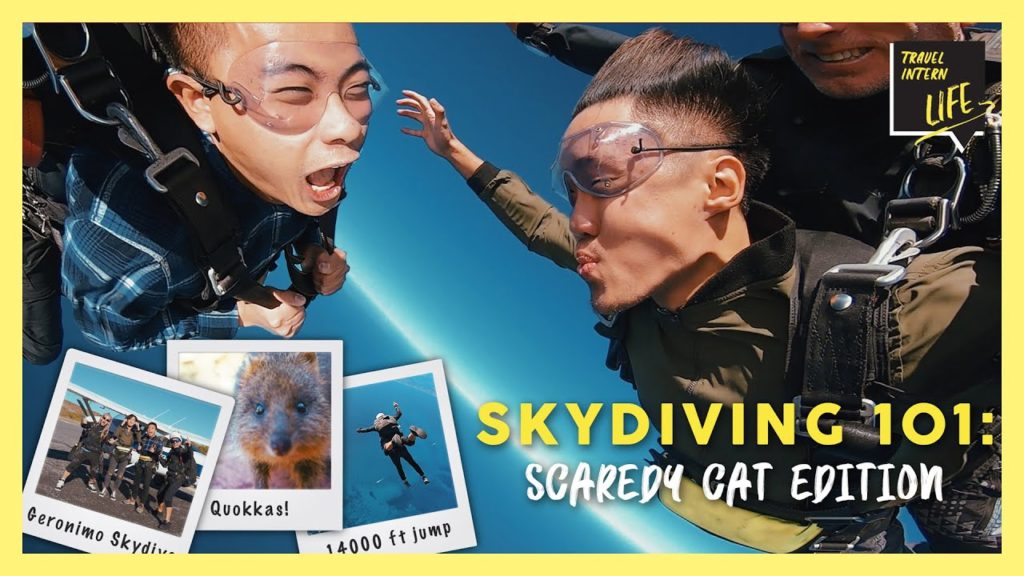 Skydiving in Rottnest Island for SCAREDY CATS — Western Australia | The Travel Intern