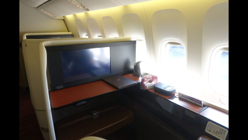 Japan Airlines First Class Review, 777-300ER