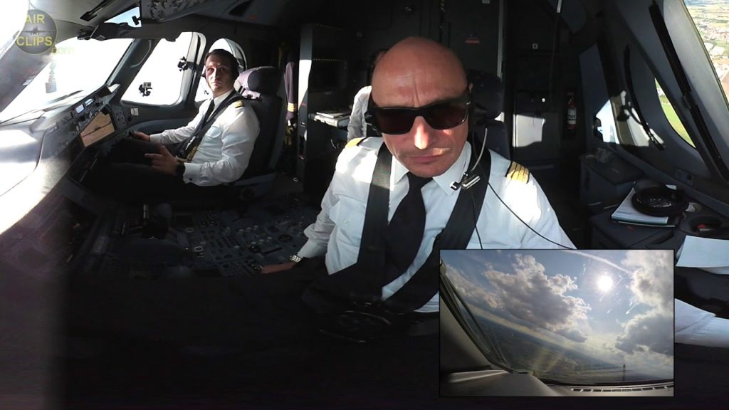 Wiiiideeee angle!!! Lufthansa A350 Takeoff From Munich on a sunny day! [AirClips]
