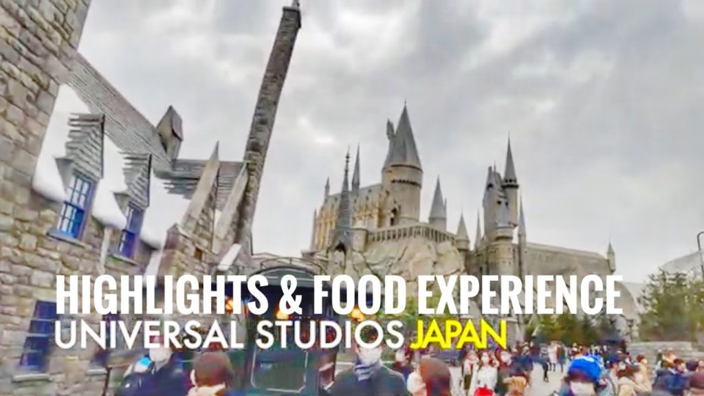 UNIVERSAL STUDIOS JAPAN 2020 - HIGHLIGHTS AND FOOD