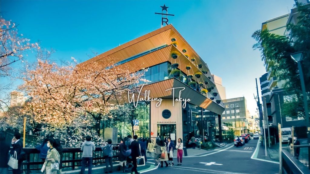 🇯🇵☕️🌸Tokyo Walking Tour | Starbucks Reserve Roastery Tokyo to Nakameguro Sta.