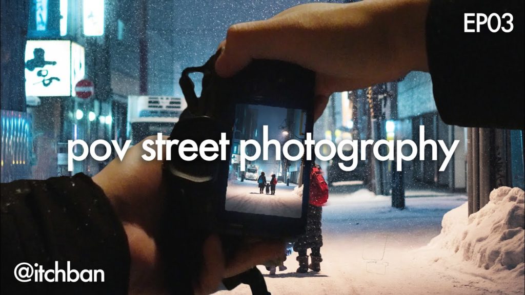 Snow POV Street Photography - Japan trip vlog EP03