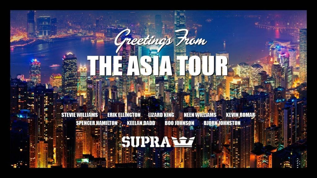 SUPRA Presents The Asia Tour Video