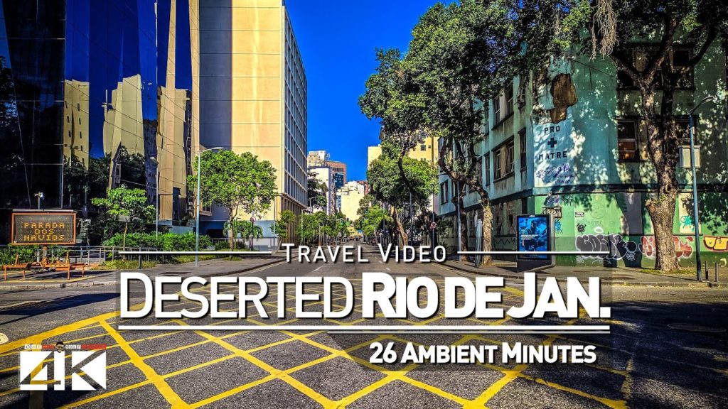 【4K】Virtual Walking Tour | LOCKOUT Rio de Janeiro | Corona Virus Ghost Town | 2020-03-29 【4K】Virtual Walking Tour | LOCKOUT Rio de Janeiro | Corona Virus Ghost Town | 2020-03-29
