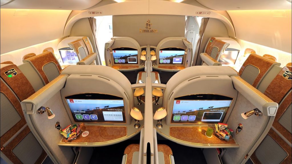 Emirates A380 First Class Dubai to Amsterdam (+ lounge): a trip report