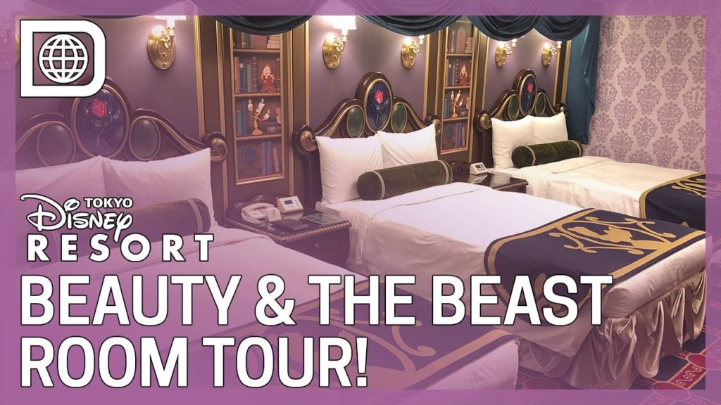 Tour a “Beauty and the Beast” Character Room - Tokyo Disneyland Hotel
