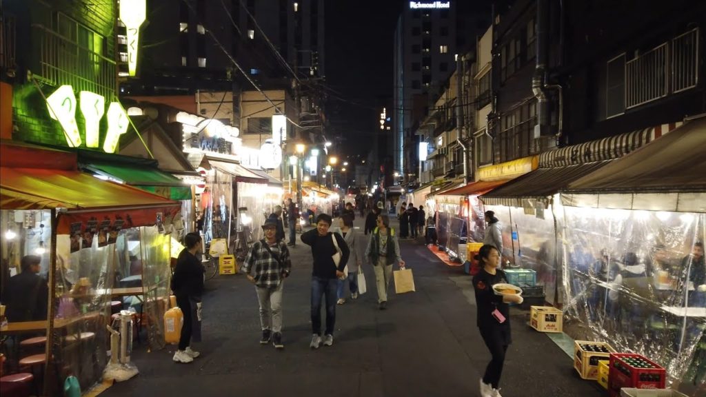 4K Walk – Asakusa Kouen-Hon-Dori Street, Tokyo "Drinking District for Local Japanese" 4K Walk - Asakusa Kouen-Hon-Dori Street, Tokyo "Drinking District for Local Japanese"