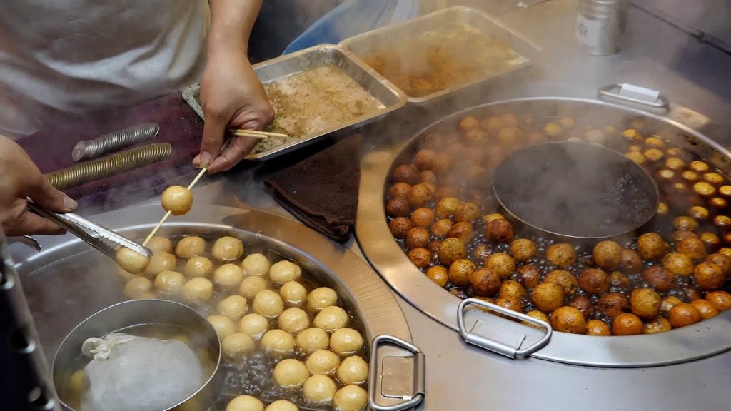 대만 어묵볼 / fish ball cake / taiwanese street food