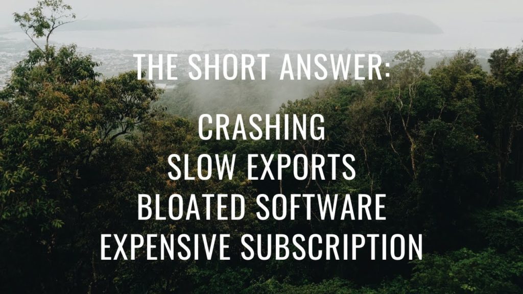 Why I left Premiere Pro for Davinci Resolve 16 (another person explains) + testing HLG with XT3