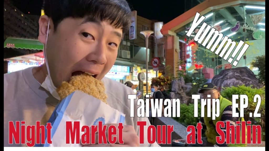 Shilin Famous Night Market Tour in Taipei Taiwan! Amazing Food and Drinks