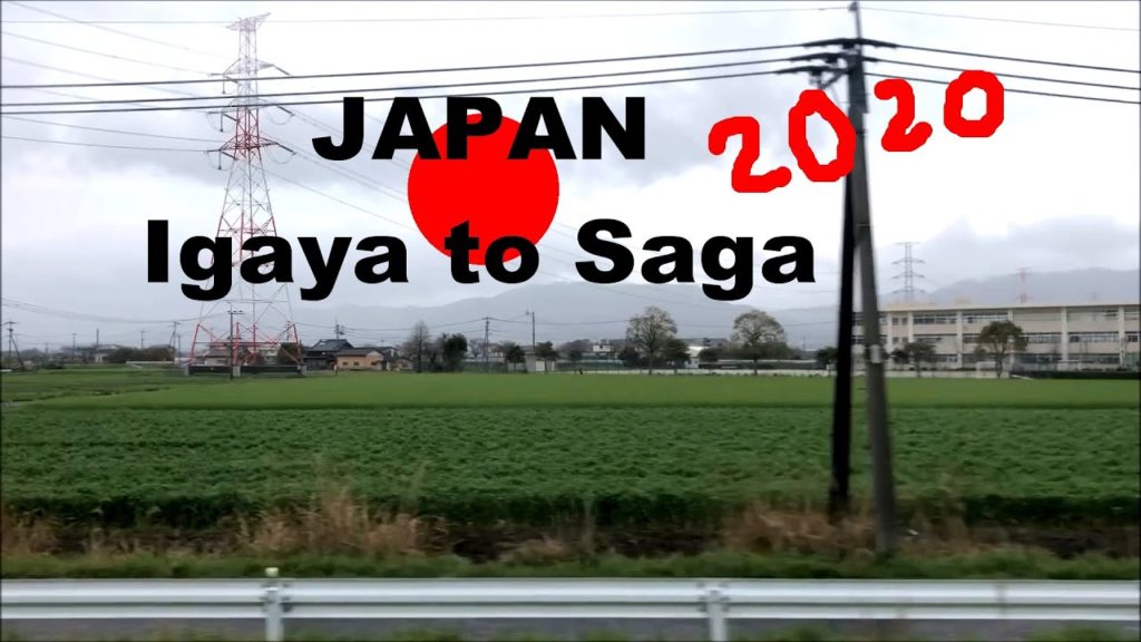 Japan From Igaya to Saga by train