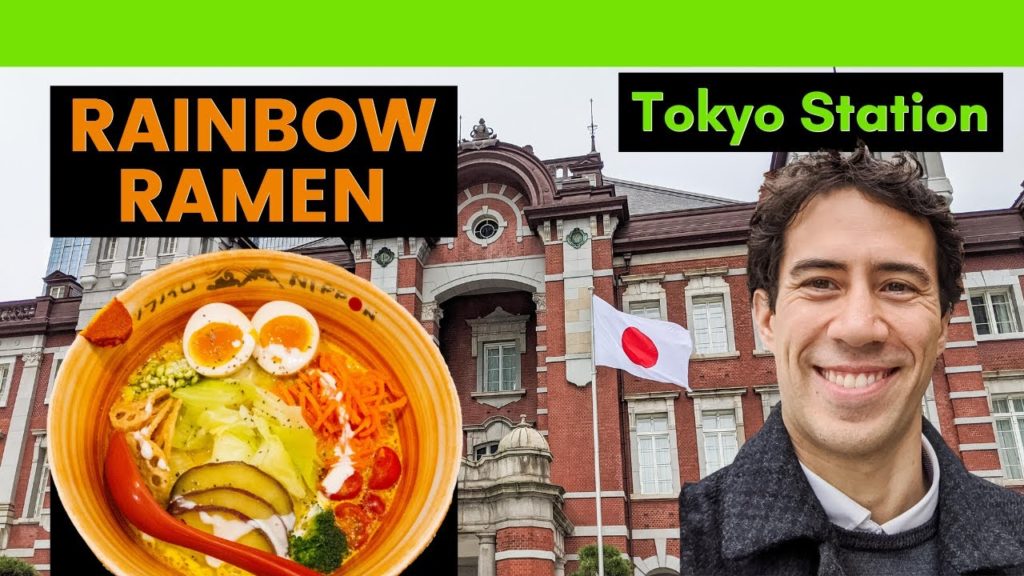 RAINBOW RAMEN at Tokyo Station [Yamanote Line's Best Ramen]