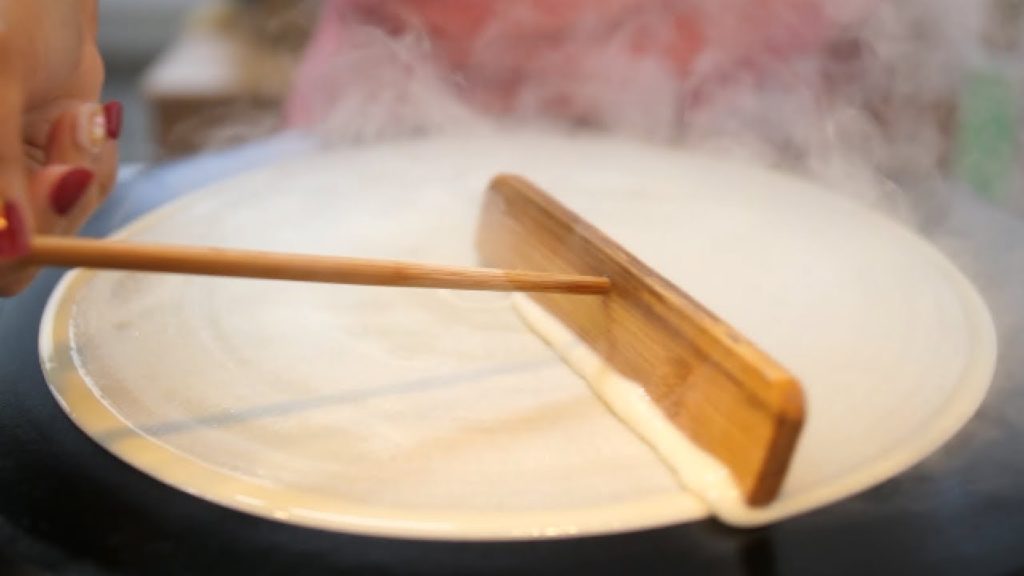 특이한 토핑의 태국식 크레페 - 안산 중앙동 타이크레페 Thai Crepe with Unique Topping Jelly Kayajam - Korean Street Food