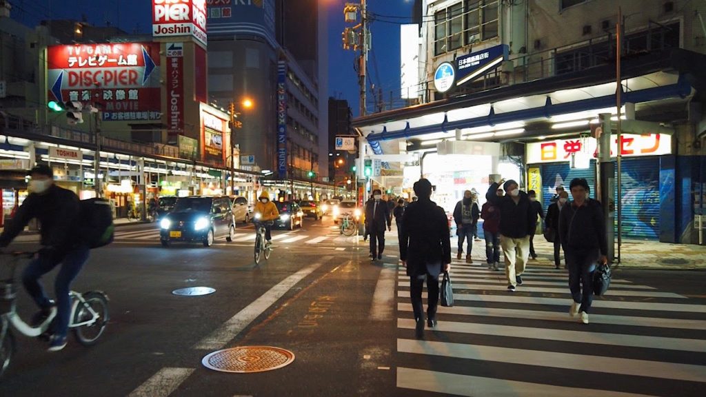 日本橋でんでんタウンを散歩 大阪市浪速区 4K ASMR Nipponbashi Denden Town