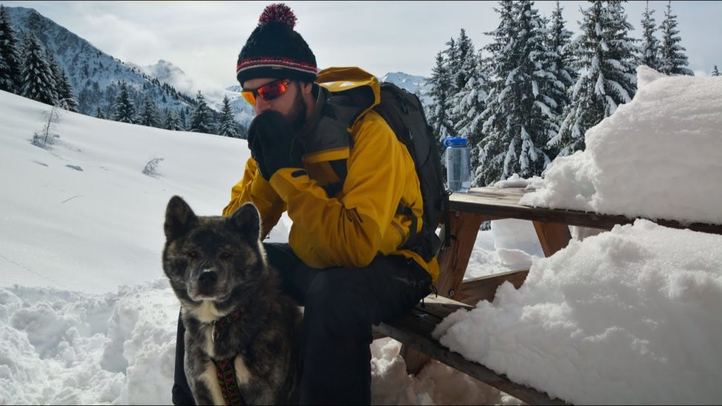 Au cœur de la montagne - randonnée, bivouac avec mon chien.