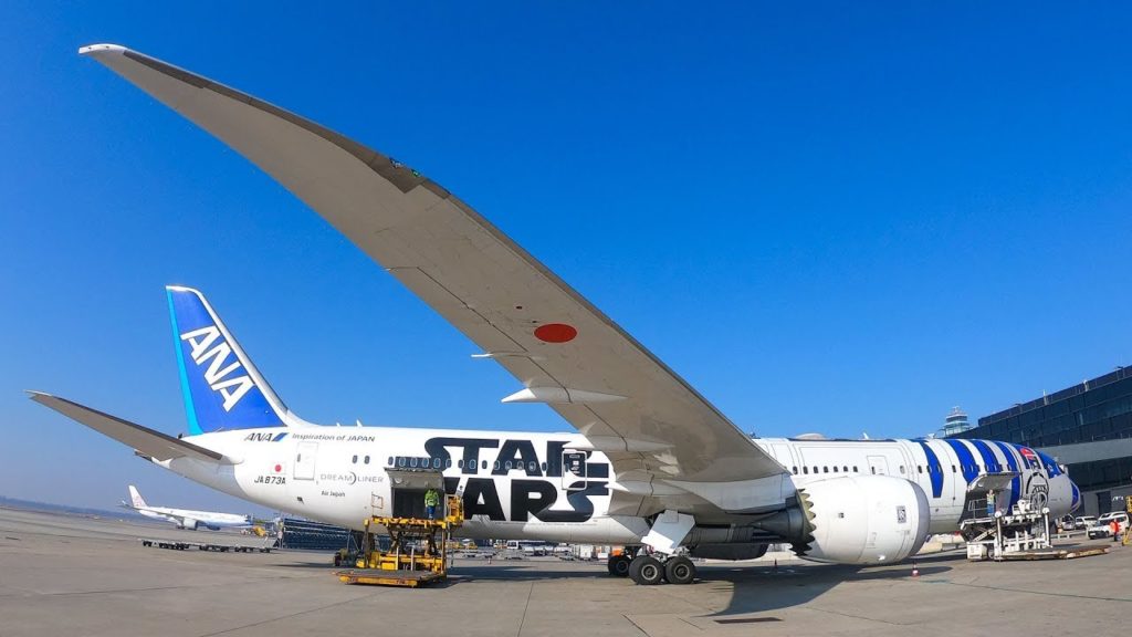 TRIPREPORT (STAR WARS JET!) | All Nippon Airways (ECONOMY) | Boeing 787-9 | Vienna - Tokyo Haneda