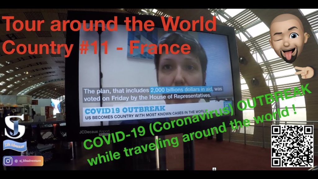 RTW12 – Trip in France affected by the Covid-19 virus RTW12 - Trip in France affected by the Covid-19 virus