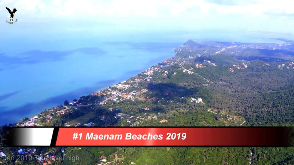 #1 Maenam Beaches 2019 overflown with my drone