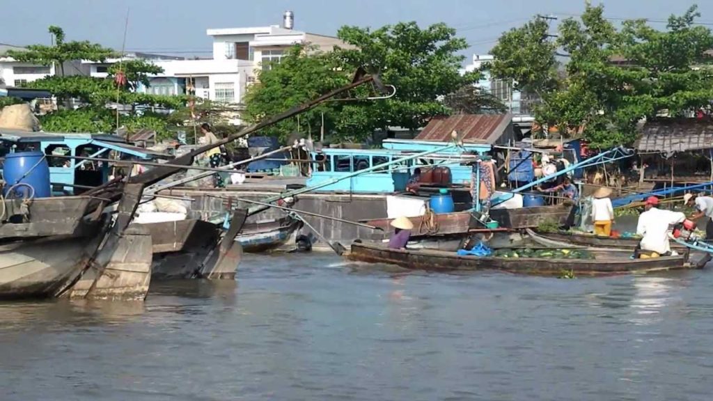 Wietnam. Delta Mekongu.