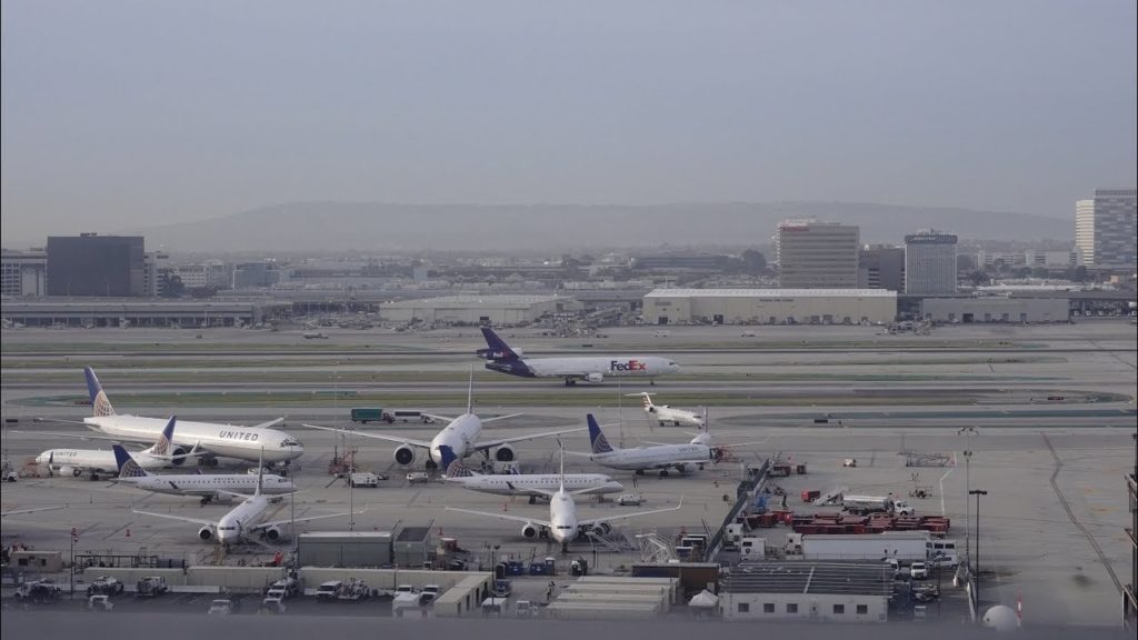 Los Angeles LAX Airport with ATC Los Angeles LAX Airport with ATC