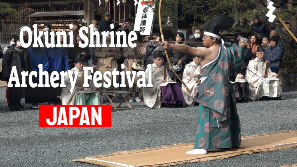 Japan - Okuni Shrine Archery Festival