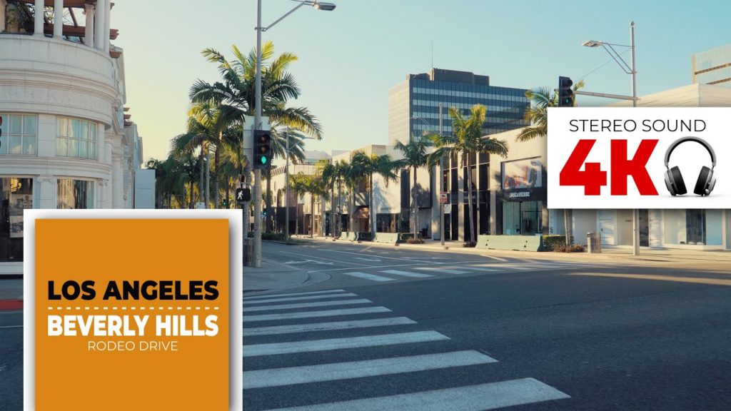 Los Angeles 4k - Beverly Hills - Rodeo Drive - Walking tour