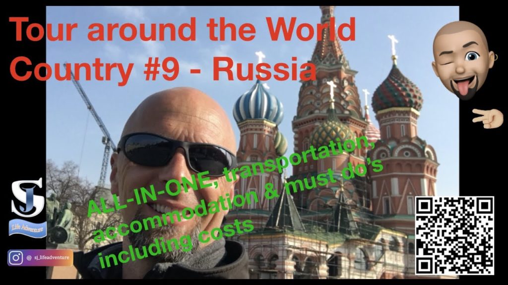 RTW10 - Experiencing Moscow in Russia - St Basil Cathedral is amazing, must see !