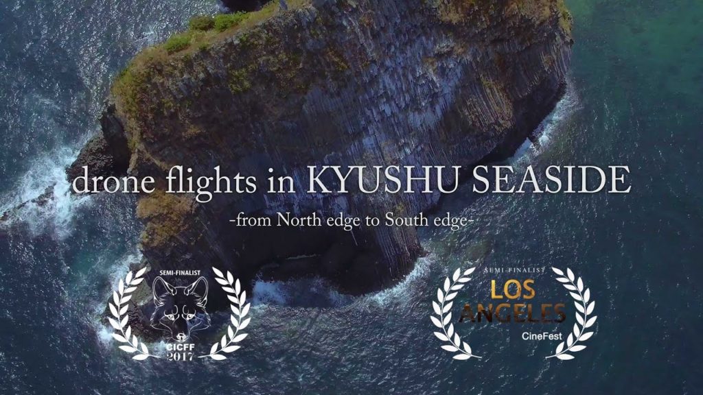 drone flights in KYUSHU SEASIDE (Southern Japan Coastline) [4K UHD Drone footage]