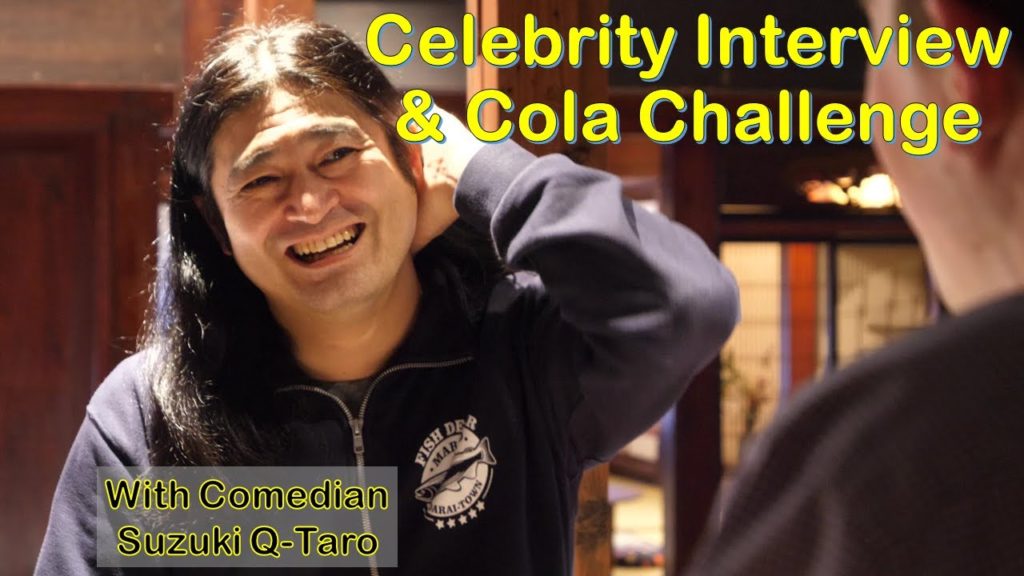 Comedian Suzuki Q-Taro Cola Challenge and Interview | Adventures in Yukiguni | Minamiuonuma
