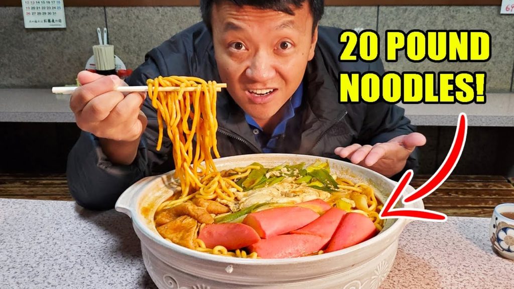 MASSIVE 20 Pound BREAKFAST NOODLES & 100 CHICKEN WING Food Challenge in Nagoya Japan GIANT FOOD DAY MASSIVE 20 Pound BREAKFAST NOODLES & 100 CHICKEN WING Food Challenge in Nagoya Japan GIANT FOOD DAY