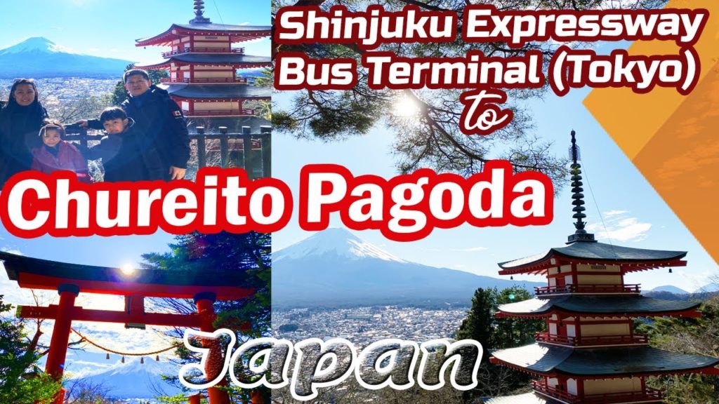 How to get to Chureito Pagoda from Tokyo by Bus | Japan Day 5 Part 1