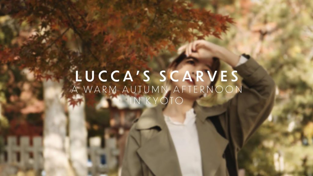 Lucca's Scarves - A Warm Autumn Afternoon in Kyoto