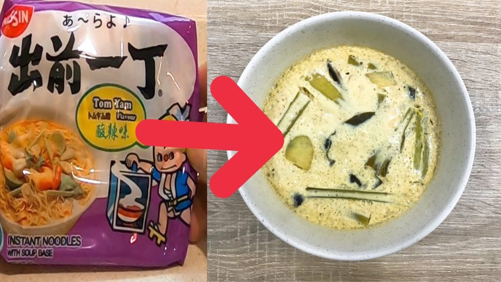 Original Dishes Cooking with Instant Food - Japanese Egg Castard