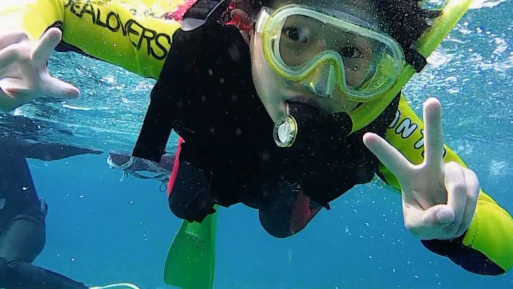 【沖縄旅行】パパのおごりで2泊3日の旅 2日目 Okinawa travel the 2nd day / ISOLA 嘉手納基地 シュノーケリング ロワジール リビングスイーツ瀬良垣 仲泊海産物料理店