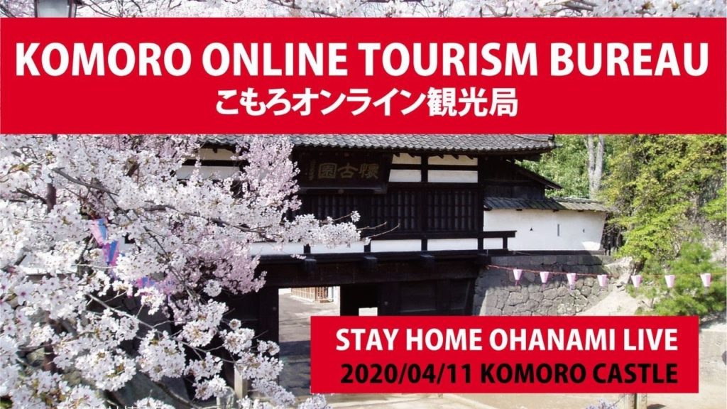 小諸城址懐古園のバーチャルお花見 ライブ配信 KOMORO ONLINE TOURISM BUREAU こもろオンライン観光局 2020年4月11日撮影 小諸城址懐古園のバーチャルお花見 ライブ配信 KOMORO ONLINE TOURISM BUREAU こもろオンライン観光局 2020年4月11日撮影