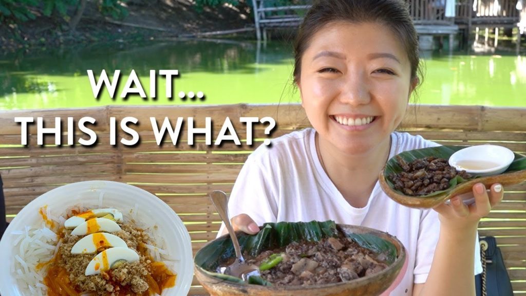 First time trying FILIPINO FOOD like THIS 😱! Pampanga Philippines Food Tour