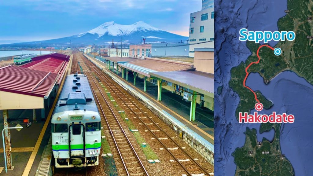⑷ Why a long local train ride is always fun (Hakodate to Sapporo)