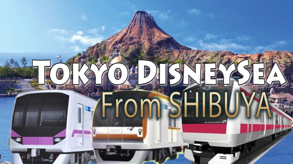 TOKYO.【渋谷駅】.How to get Tokyo DisneySea from Shibuya by using Tokyo metro. TOKYO.【渋谷駅】.How to get Tokyo DisneySea from Shibuya by using Tokyo metro.