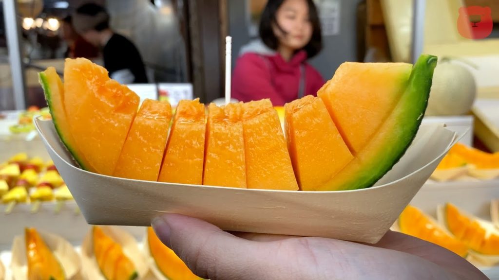 Tsukiji Iroha - Hokkaido melon & Strawberry Daifuku, Tsukiji Fish Market