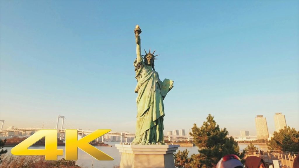 Walking around Odaiba (Daiba), Tokyo - Long Take【東京・お台場】 4K