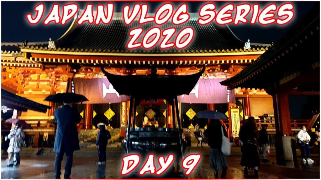 Japan Vlog 2020 - DAY 9 || Tokyo || Travel to Tokyo + Senso-ji Temple